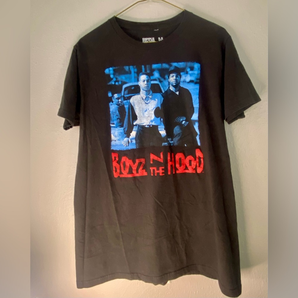 Ripple Junction Black and Blue 'Boyz N The Hood' Tee